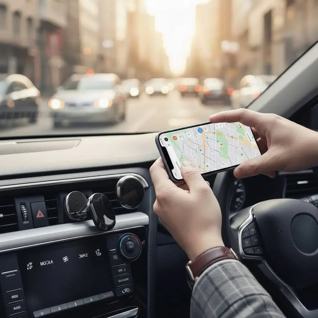 Suporte de Celular Discreto para Carros