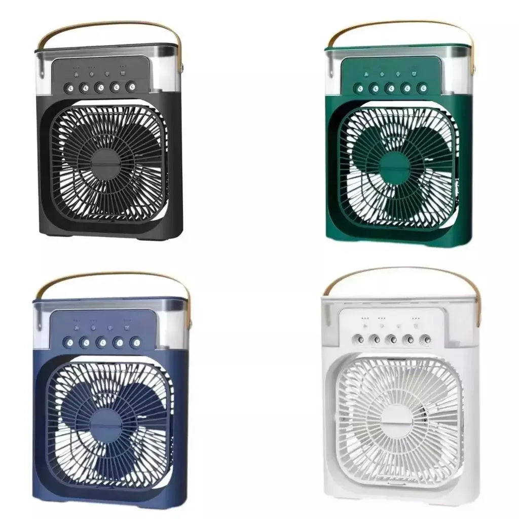 Mini Ventilador Umidificador Portátil