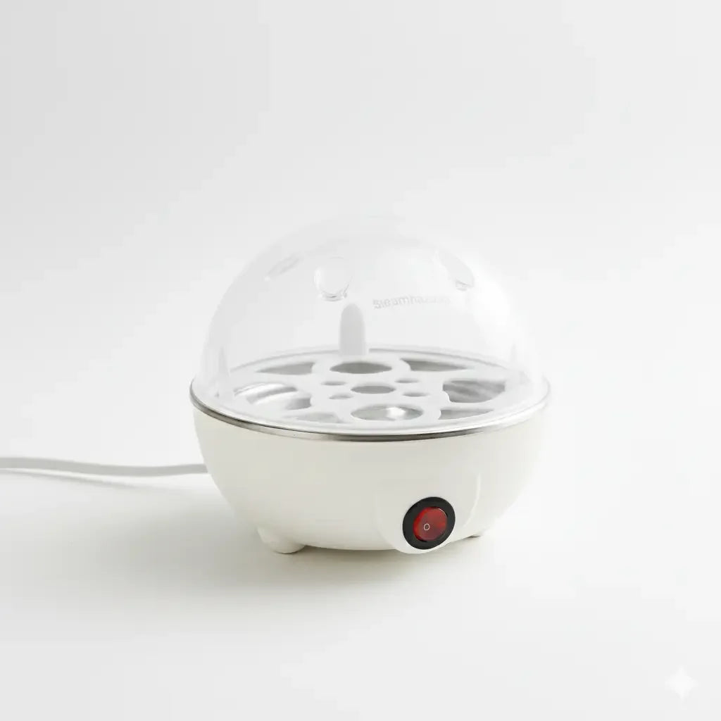Cozinhador de Ovos Elétrico Portátil a Vapor