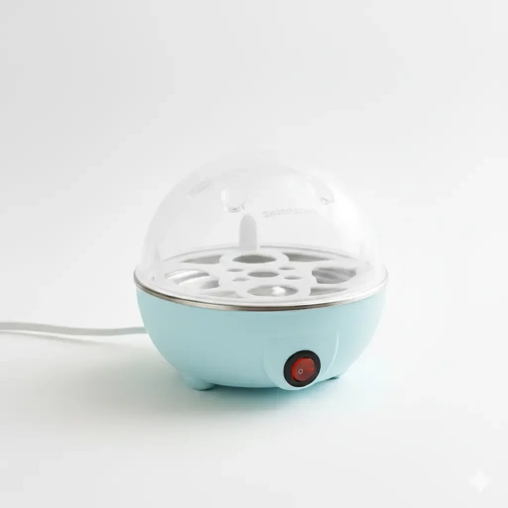 Cozinhador de Ovos Elétrico Portátil a Vapor