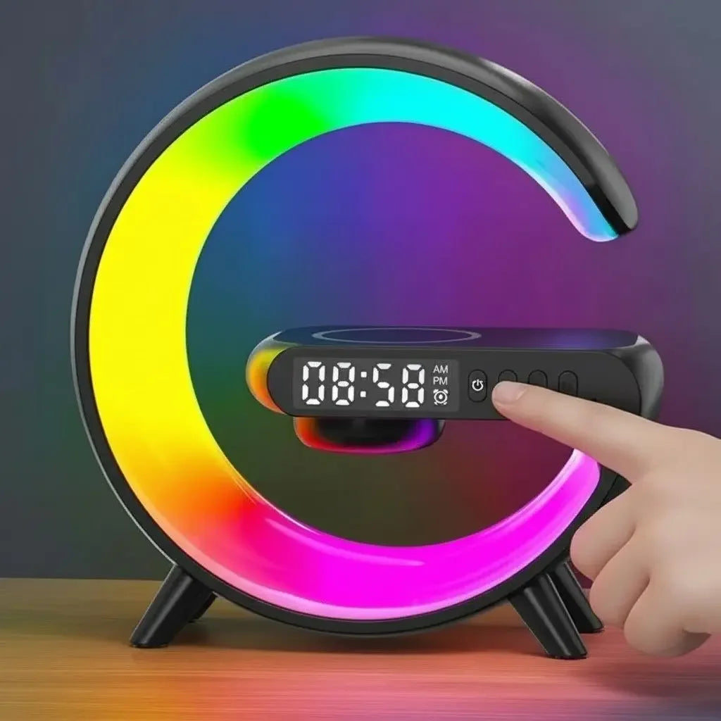 Relógio Carregador Sem Fio de Celular