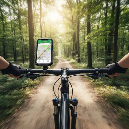 Suporte de Guidão Para Bicicletas e Motos Impermeável
