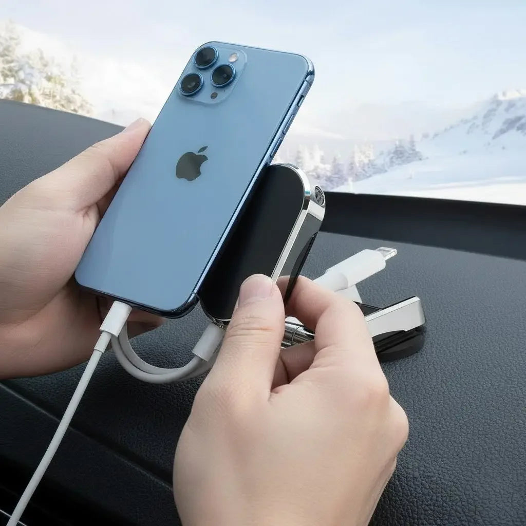 Suporte de Celular Discreto para Carros