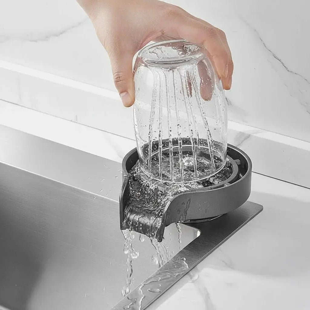 High-Pressure Glass Rinser for Kitchen Sink