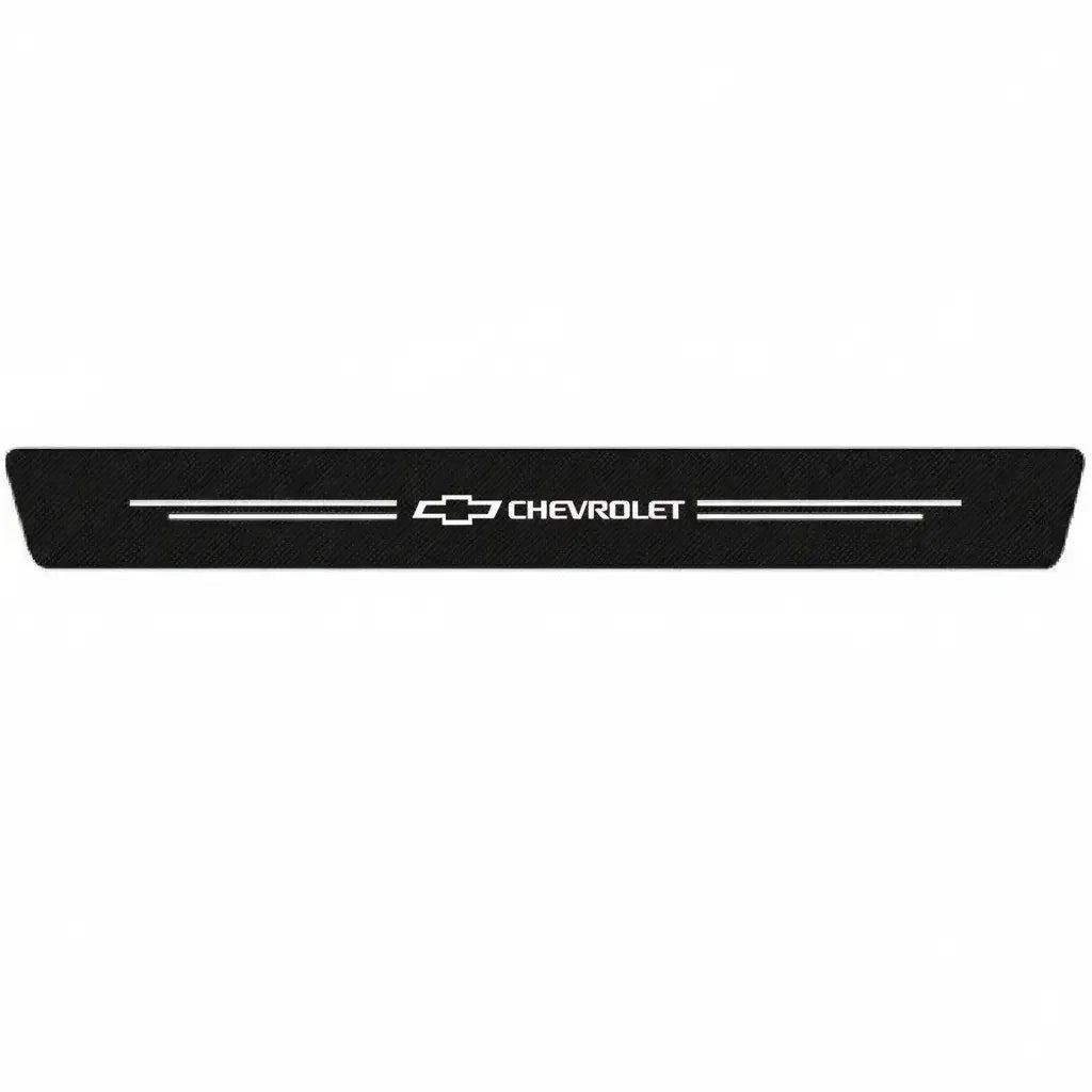 Car Door Sill Carbon Sticker Kit