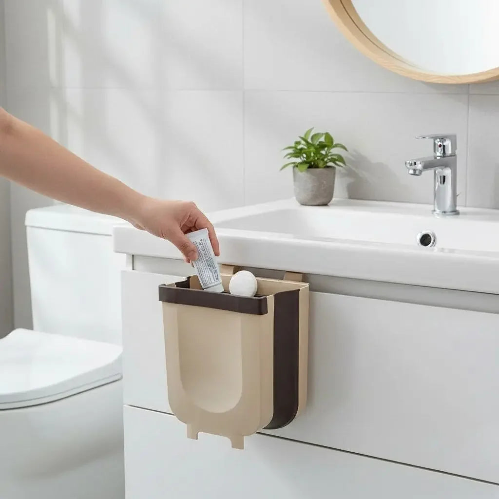 Lixeira Dobrável Inteligente para Cozinha Smart Dumb