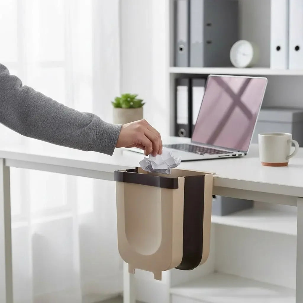 Lixeira Dobrável Inteligente para Cozinha Smart Dumb