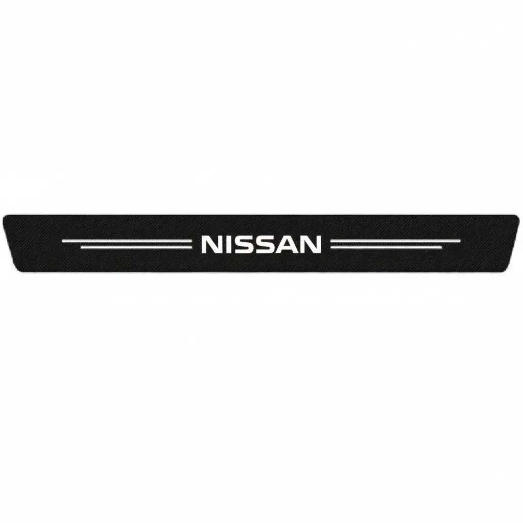 Car Door Sill Carbon Sticker Kit