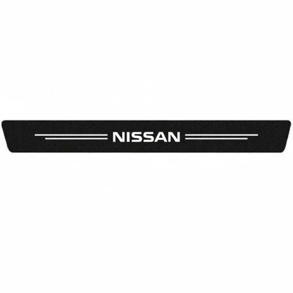 Car Door Sill Carbon Sticker Kit