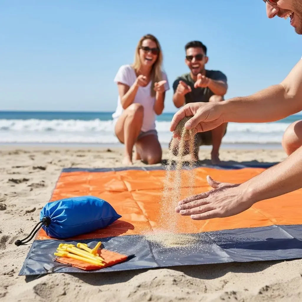 Tapete de Areia para Praia Mr. Beach
