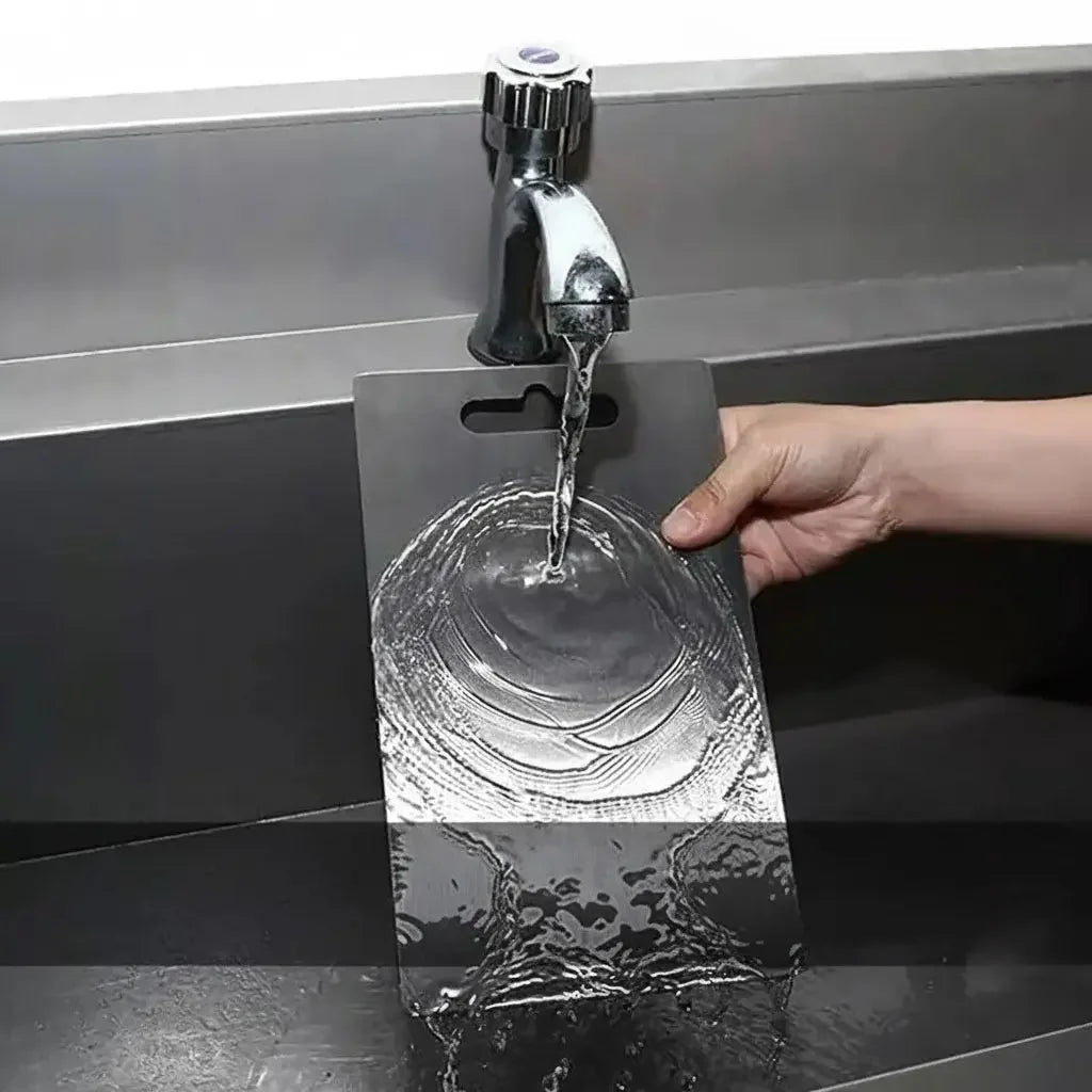 Tábua de Cozinha Antibacteriana de Aço Inoxidável