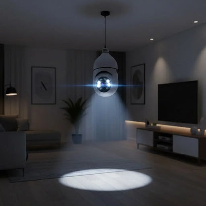 360-Degree Wi-Fi Full HD 1080p Security Camera with Recorder Microphone