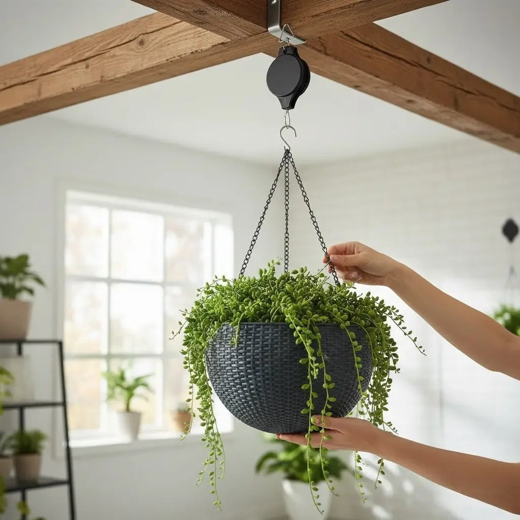 Polia Retrátil para Plantas
