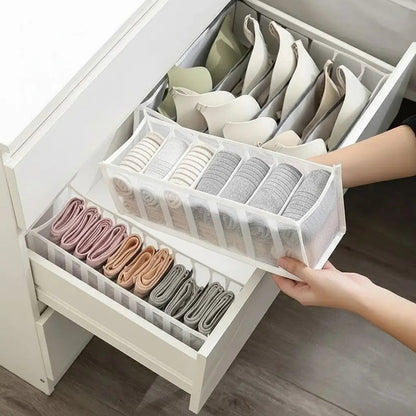 Kit Organizador de Roupa Íntima com Grade de Malha