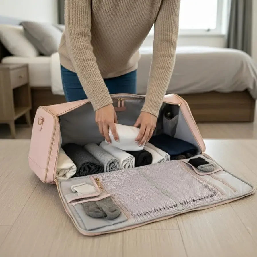Multi-foldable Travel Garment Bag