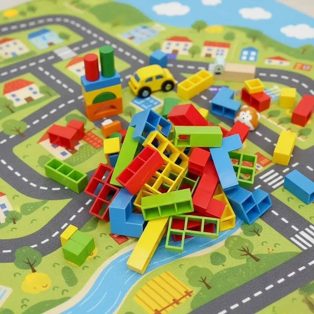 Team Tetris Game for Kids and Adults