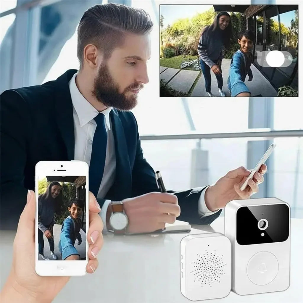 Smart Doorbell with Camera and Wi-Fi