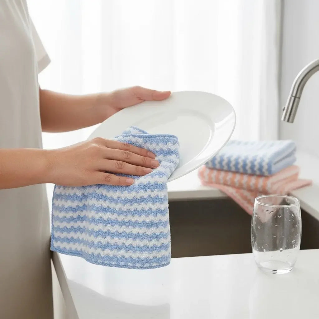 Soft Microfiber for Perfect Cleaning - Buy 10 Get 5