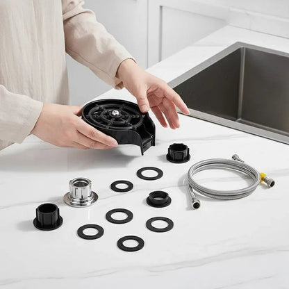 High-Pressure Glass Rinser for Kitchen Sink