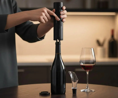 Abridor de Vinho Automático