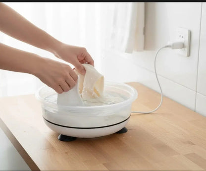 Mini Máquina de Lavar Portátil Ultrassônica