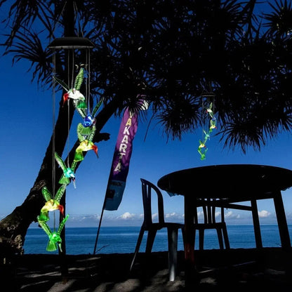 Luminária de Beija-Flor de Luz Solar Eco Bird