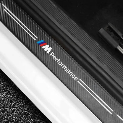 Car Door Sill Carbon Sticker Kit