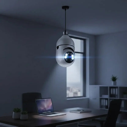 360-Degree Wi-Fi Full HD 1080p Security Camera with Recorder Microphone