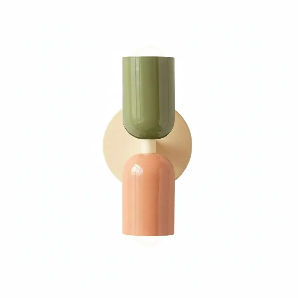 Arandela de Parede Dupla Minimalista Iluminação Moderna