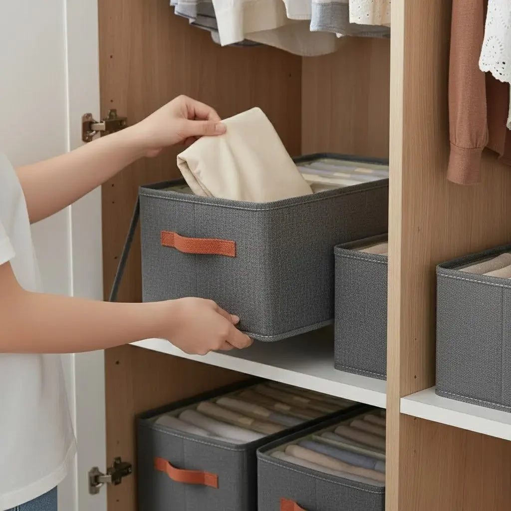 Oxford Underwear Organizer with Lid