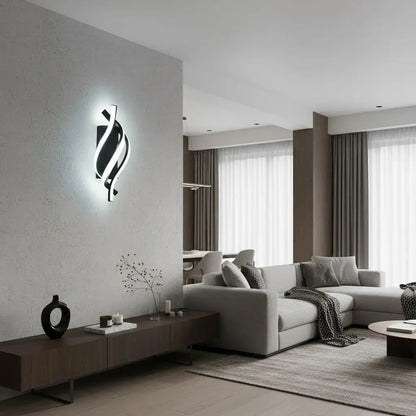 Arandela de Parede LED Espiral Moderna