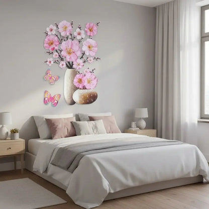 Adesivo de Flores 3D