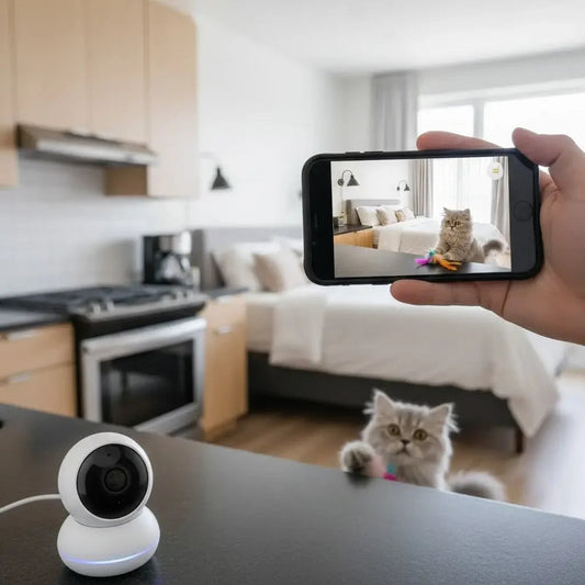 Mini Câmera WiFi Magnética 1080p