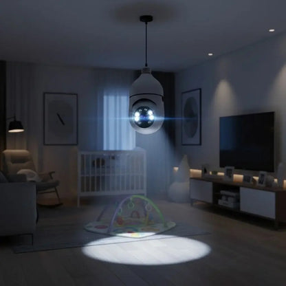 360-Degree Wi-Fi Full HD 1080p Security Camera with Recorder Microphone