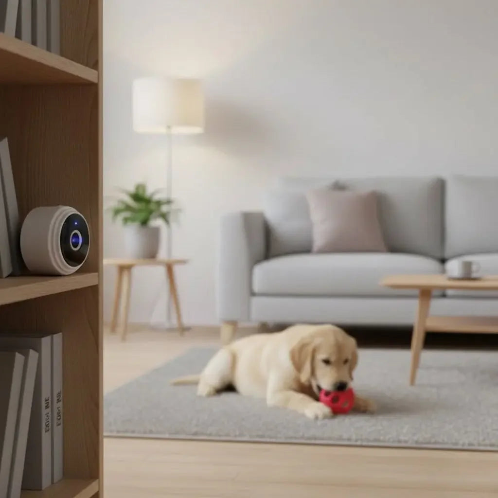 Mini Câmera WiFi Magnética 1080p