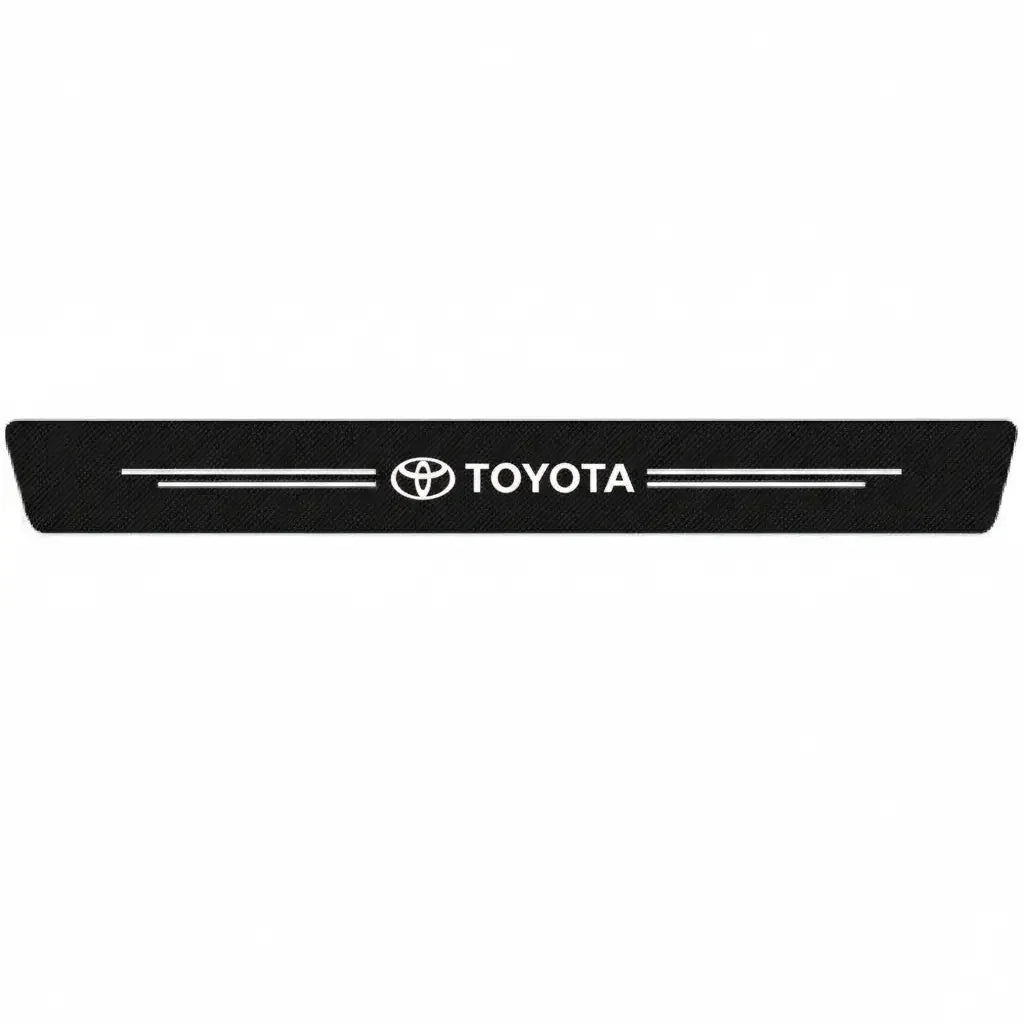 Car Door Sill Carbon Sticker Kit