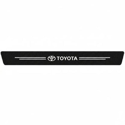 Car Door Sill Carbon Sticker Kit