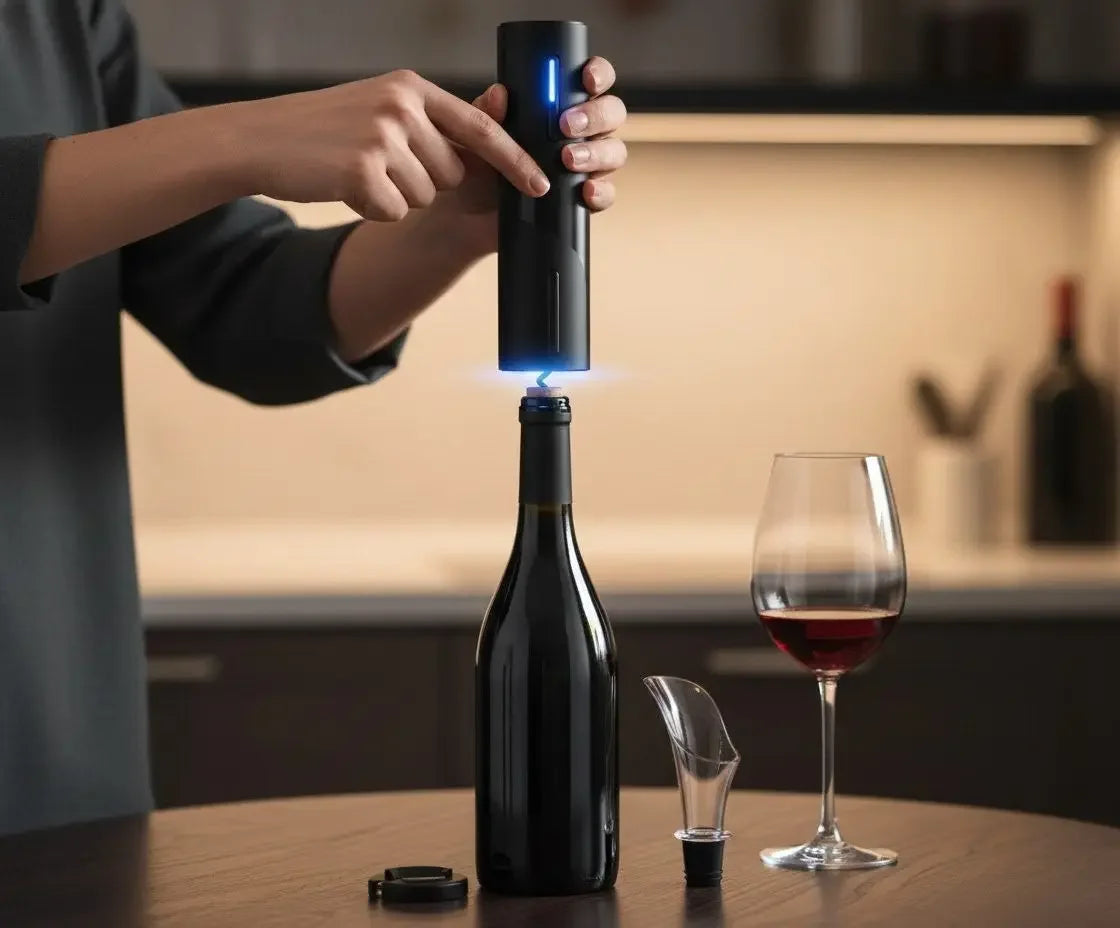 Abridor de Vinho Automático