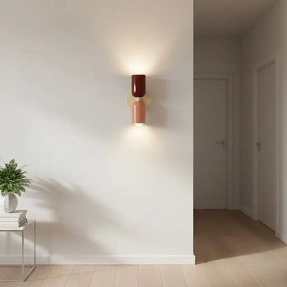 Arandela de Parede Dupla Minimalista Iluminação Moderna