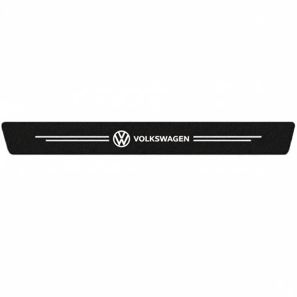 Car Door Sill Carbon Sticker Kit