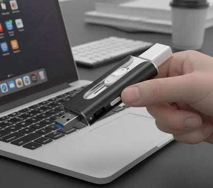 Pen Drive para Celular 4 em 1 - Multioperacional