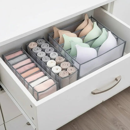 Kit Organizador de Roupa Íntima com Grade de Malha