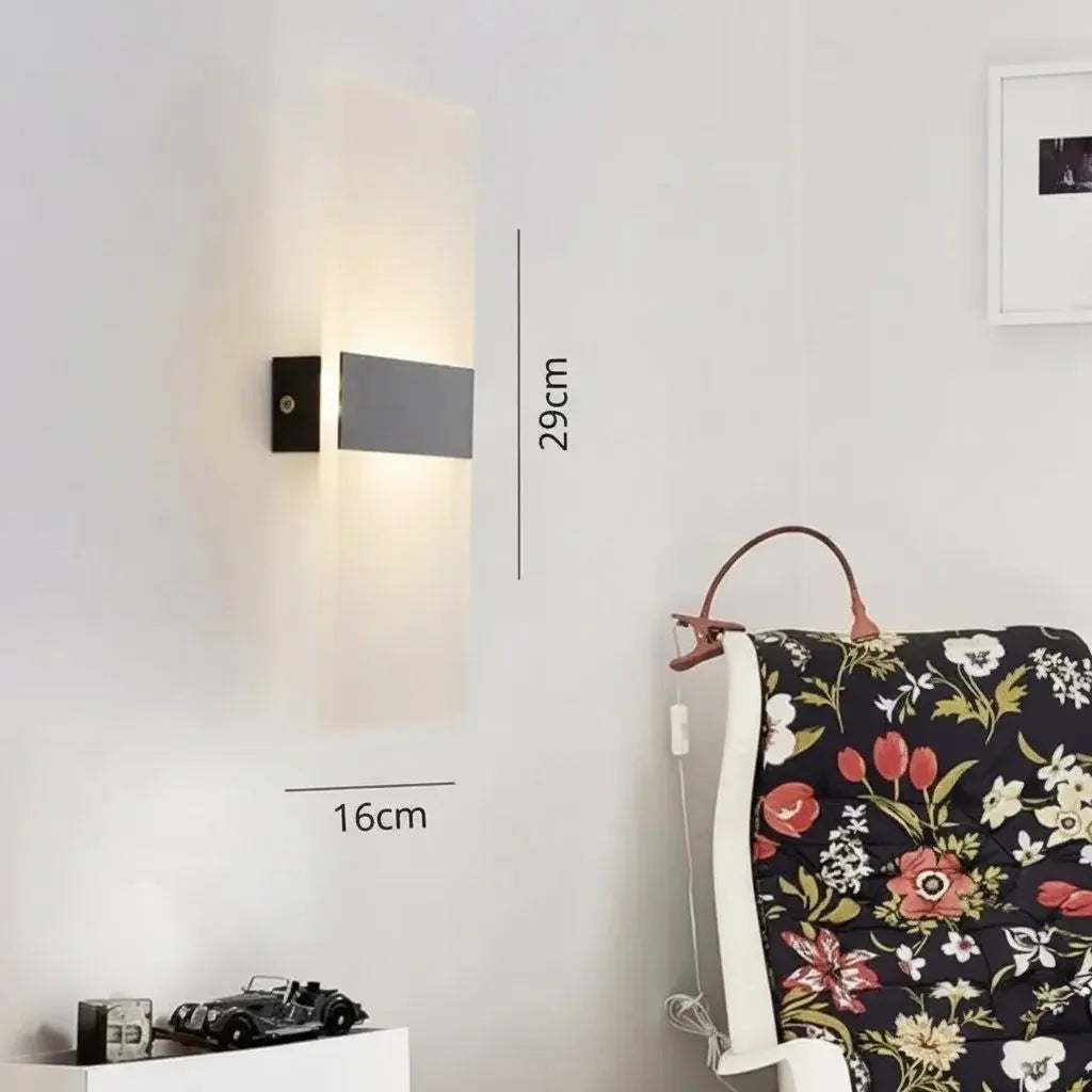 Minimalist Acrylic Wall Sconce Modern Lighting