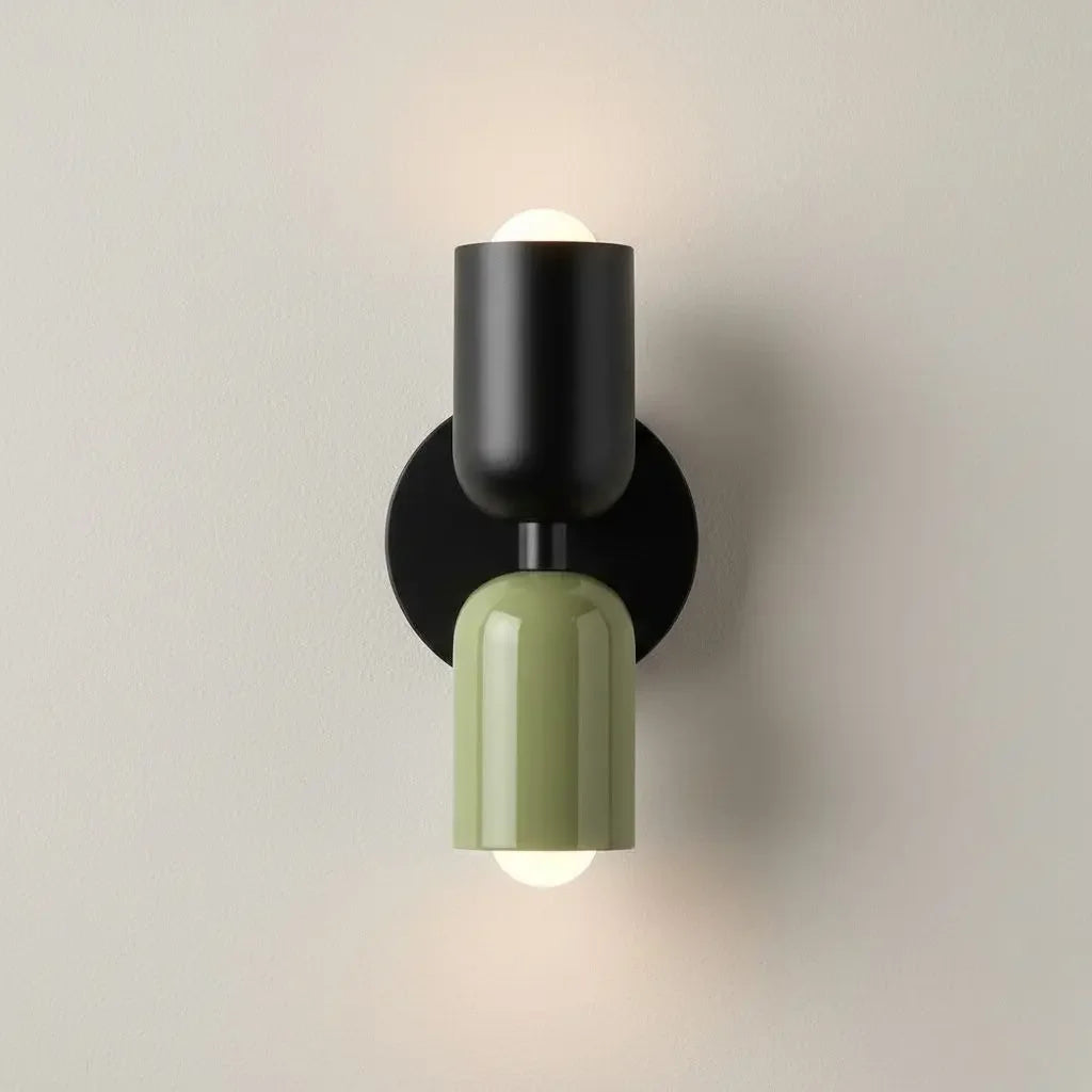 Arandela de Parede Dupla Minimalista Iluminação Moderna