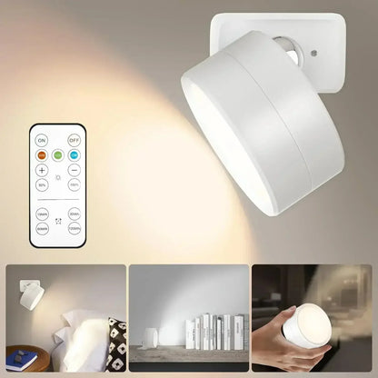 Luminária de Parede LED Moderna Sem Fio