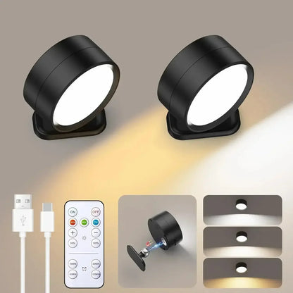 Luminária de Parede LED Moderna Sem Fio