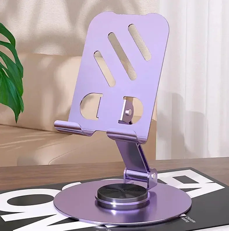 Suporte de Metal para Celular e Tablet Giratório