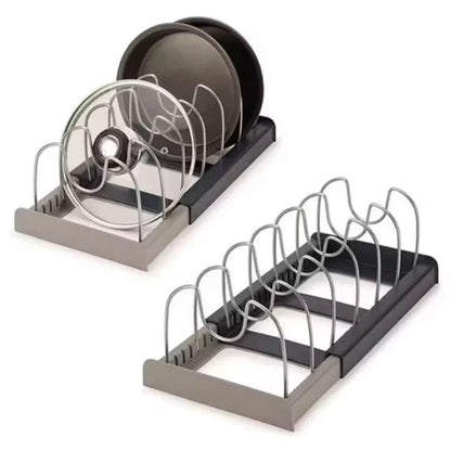Adjustable Pan and Lid Organiser