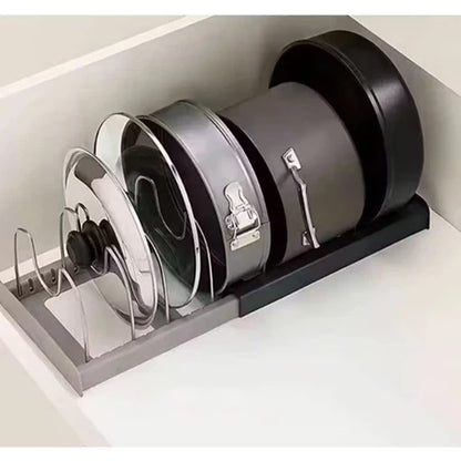 Adjustable Pan and Lid Organiser