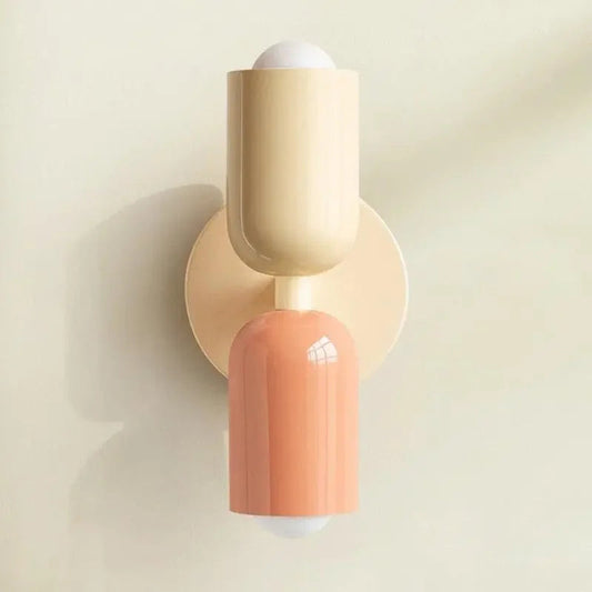Arandela de Parede Dupla Minimalista Iluminação Moderna